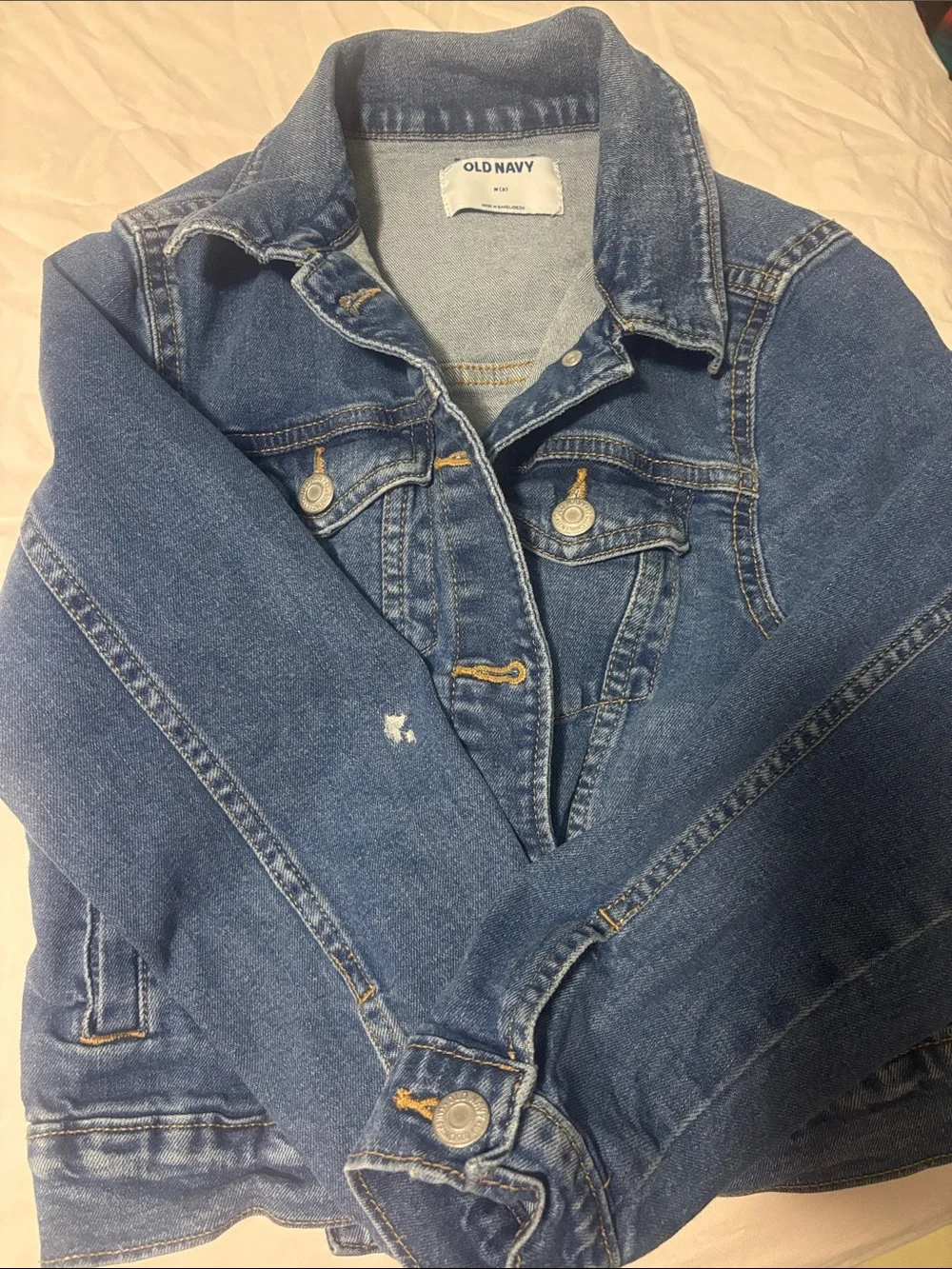 Old Navy Medium Blue Denim Jean Jacket